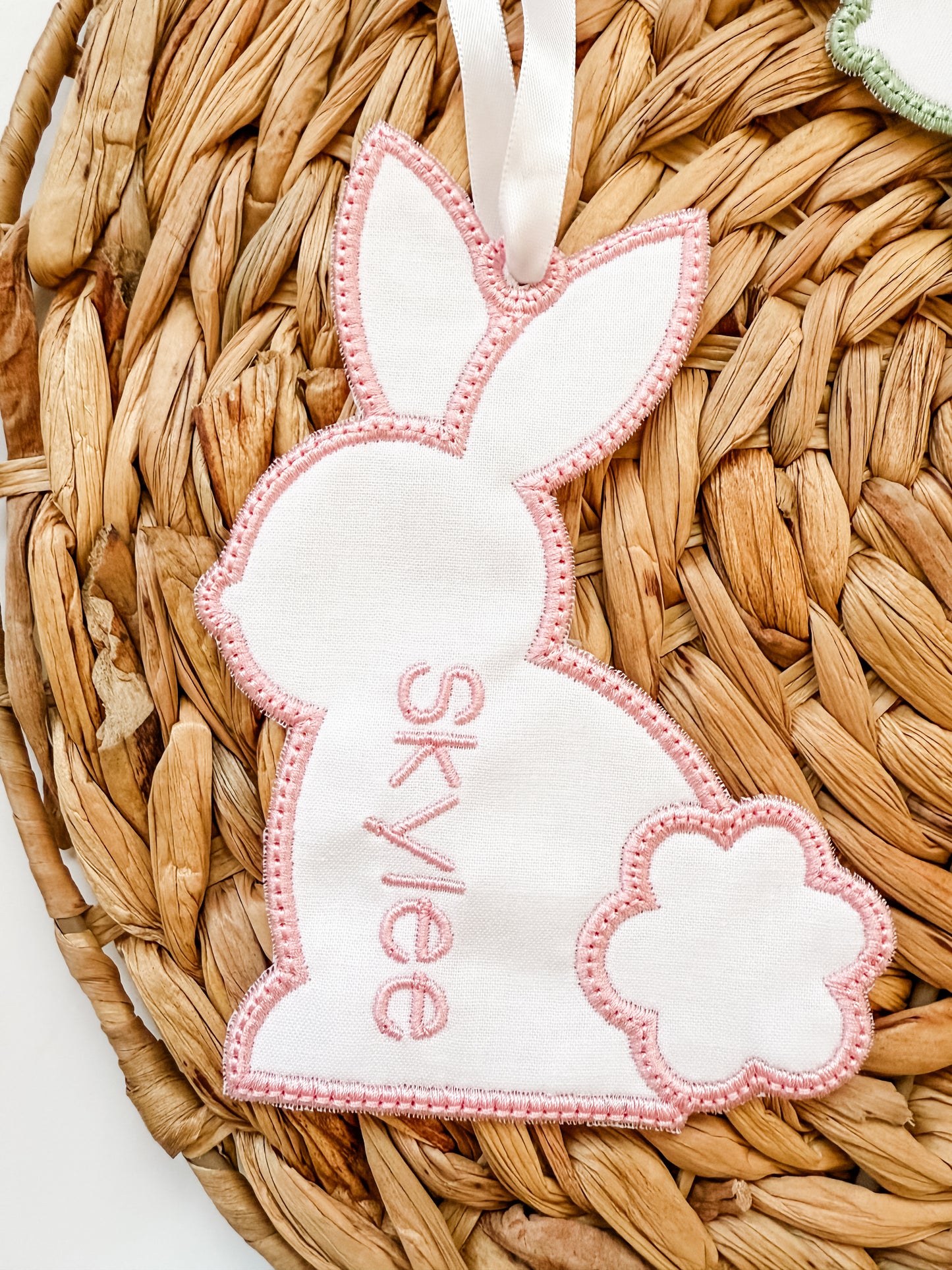 Pastel Bunny Basket Tags