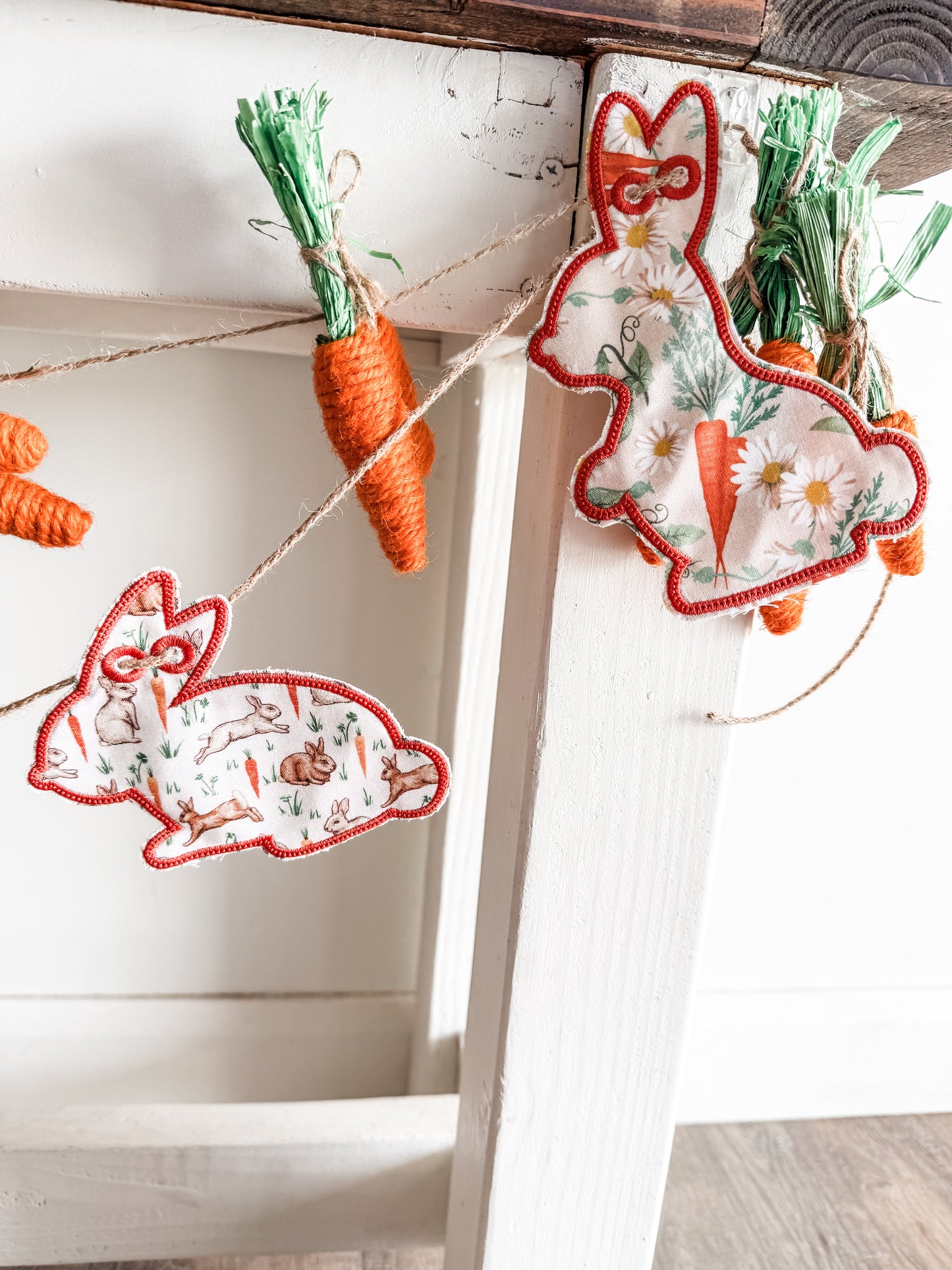 6 piece- Bunny Garland