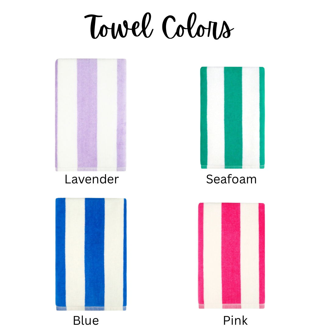 Personalized Beach Towel