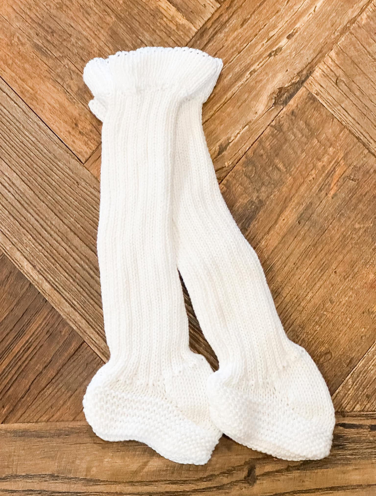 Knee High Knit Socks