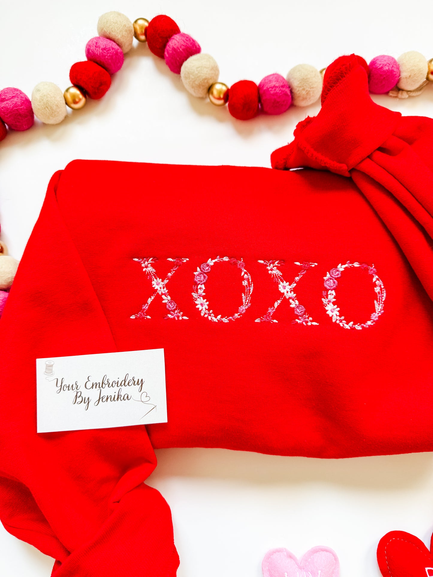 Floral XOXO Sweatshirt