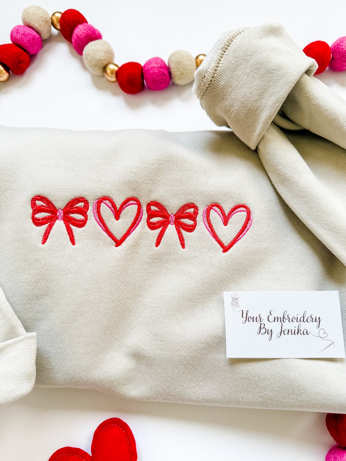 Bow Heart Bow Heart Sweatshirt