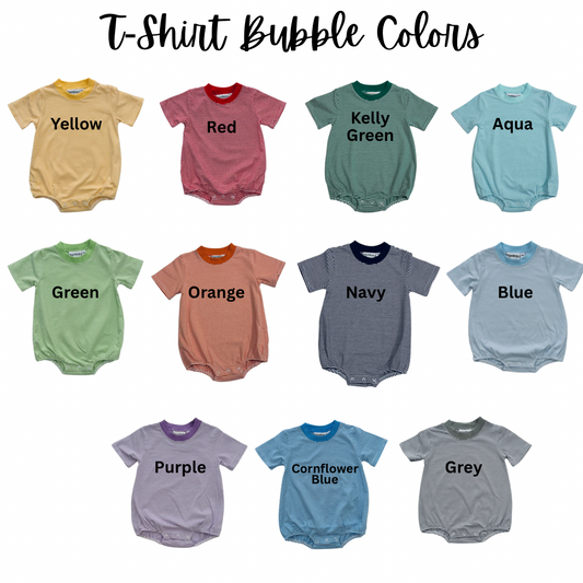 Striped T-Shirt Bubbles