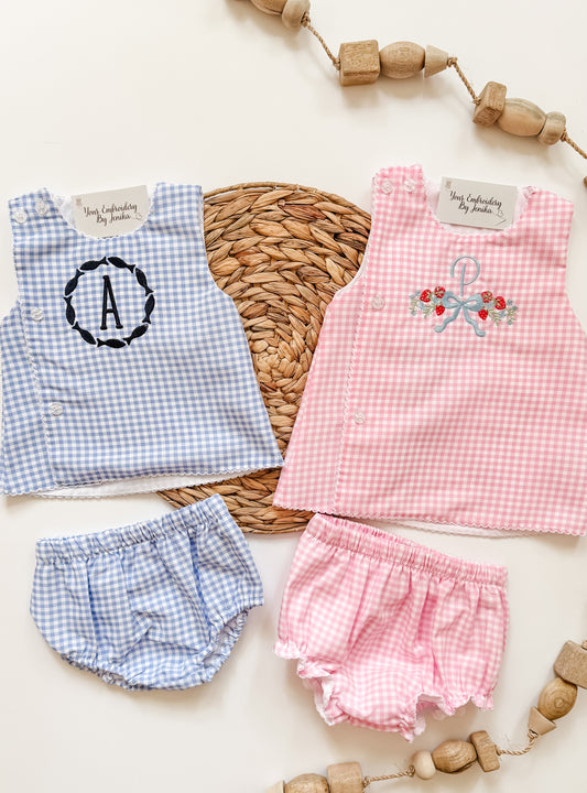 Gingham Set