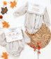 Fall Tan Gingham Bubble - Pre-Order