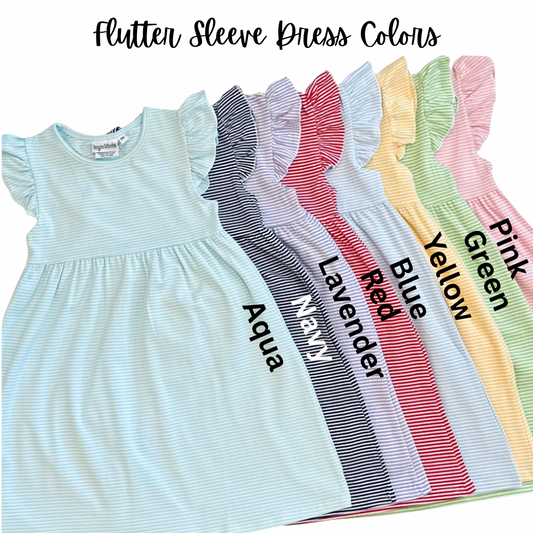 Flutter Sleeve Dresses