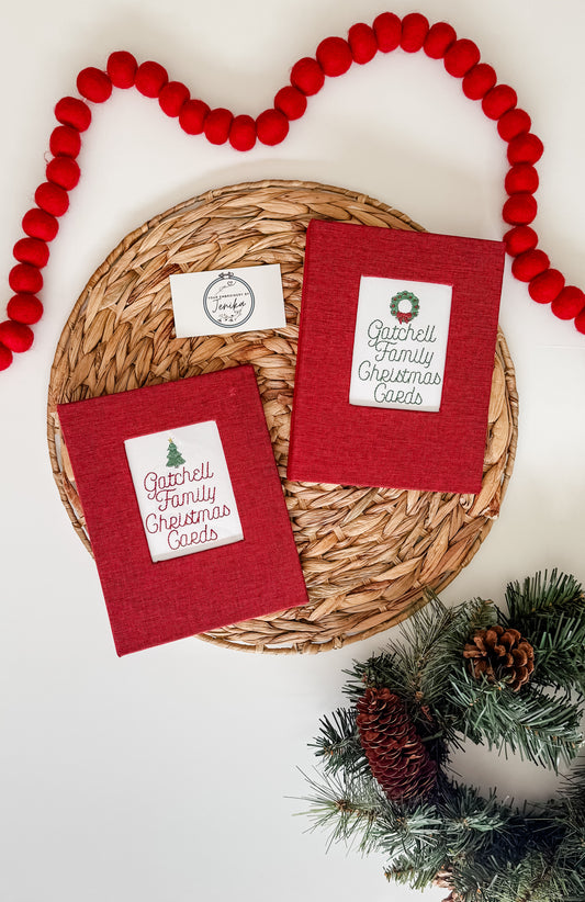 Christmas Card Album Keepsake