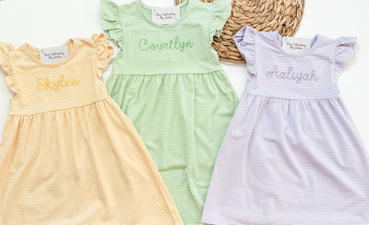 Flutter Sleeve Dresses