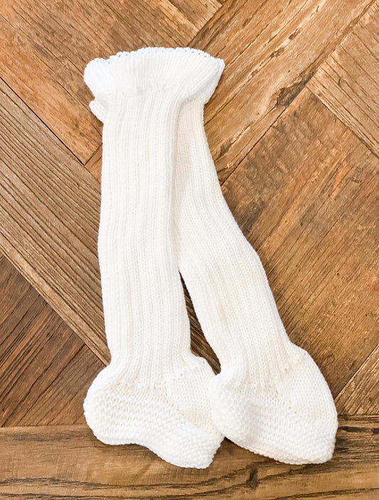 Knee High Knit Socks