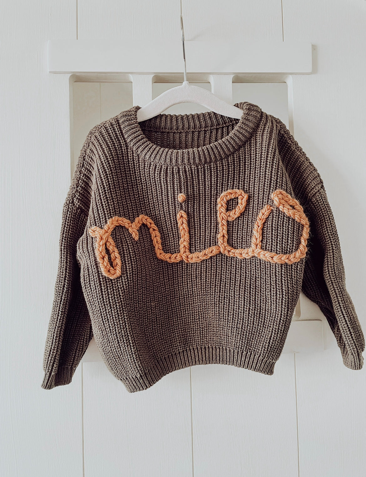 Boys Hand Embroidered Sweater