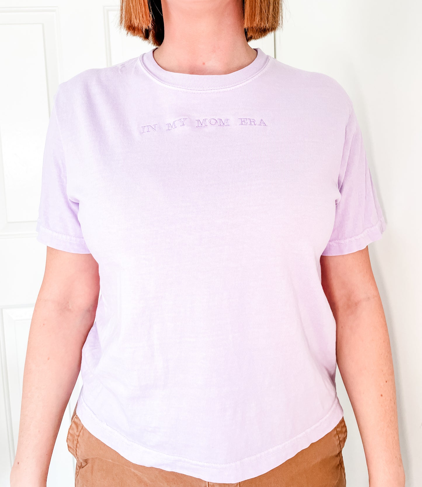 “IN MY MOM ERA” boxy tee