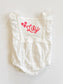 Personalized Muslin Romper