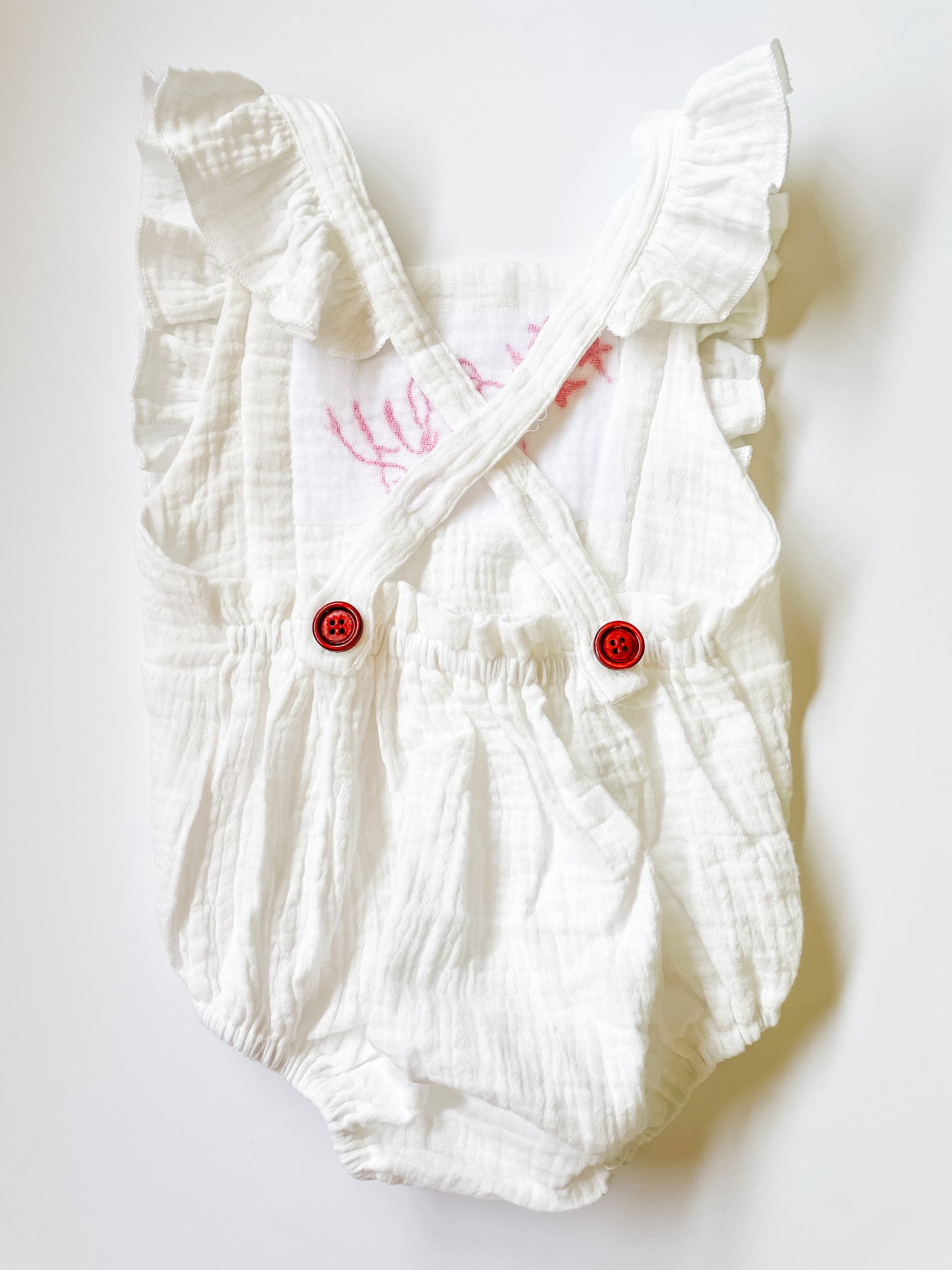 Personalized Muslin Romper