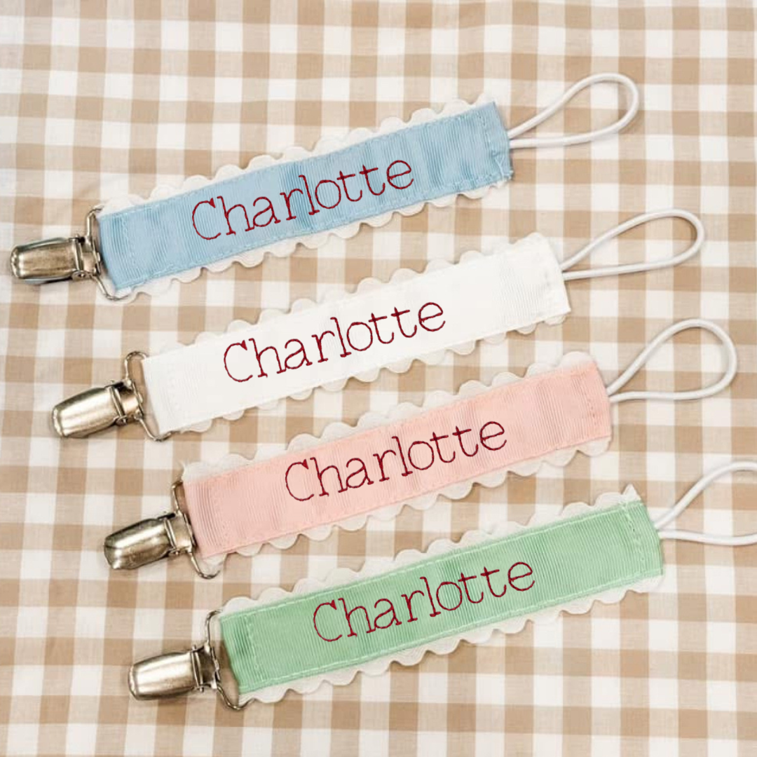 Pacifier Clip Personalized