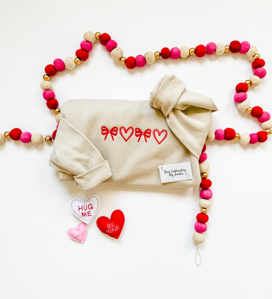 Bow Heart Bow Heart Sweatshirt